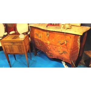Commode In Marquetry Lxv