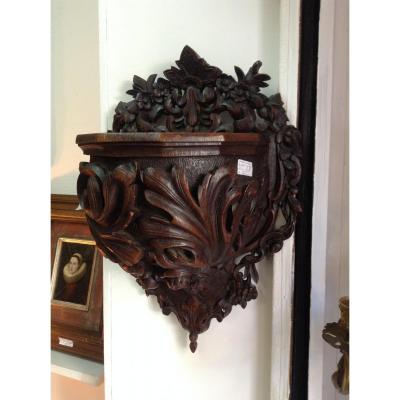 Planter Oak Carved From Labour Nineteenth