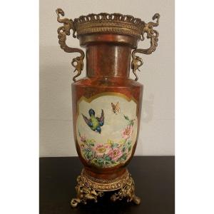 Edouard Gilles Japanese Vase