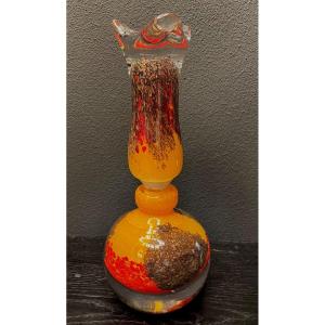 Large Sulphide Bottle With Gold Inclusions