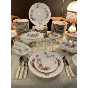 Service De Table Porcelaine Limoges 68 Pièces
