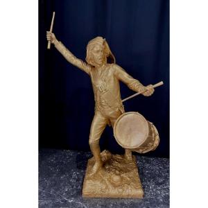 Gilt Bronze Sculpture Signed Fadel And Fondeur Susse Frères.