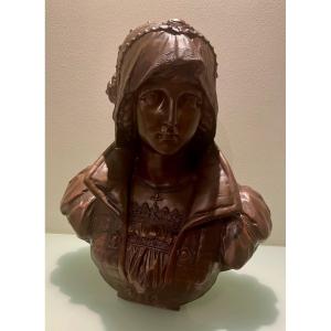 Bronze Bust Colombo Renzo