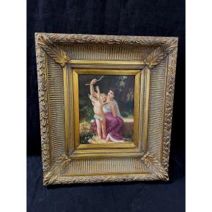 Painting Depicting Venus And Cupid