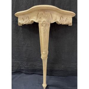 Raw Oak Rocaille Saddle