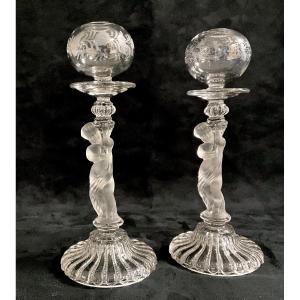 Pair Of Lacemaker's Loupes