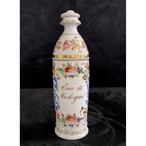 “eau De Cologne” Bottle, Paris Porcelain