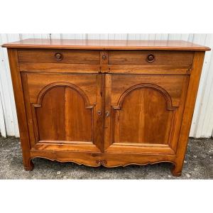 Rustic Walnut And Cherry Sideboard