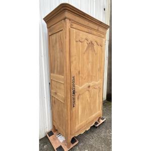 Louis XV Wardrobe In Fruit Wood, Mid 19th Century
