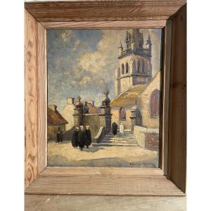 Painting By Maurice Martin (1894-1978)