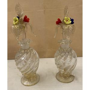 Perfume Bottles Made Of Glass Paste