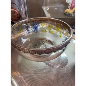 Crystal And Silver Cup