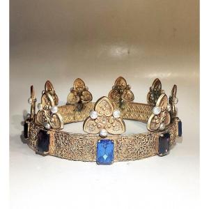 Medieval Style Theatre Crown / Paris Opera, Circa 1920