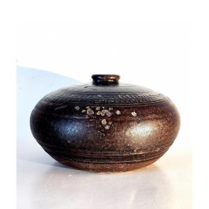 Khmer Dynasty Jar, Cambodia, Circa 12th Century.