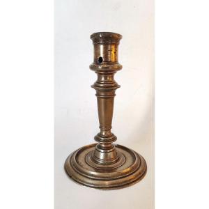 High Period Candlestick, Column Model, France, Late 16th Century.