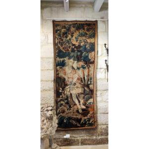 Lxiv Period Tapestry Portière, Aubusson Or Felletin, Late 17th Century.