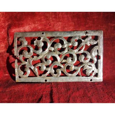 Large Haute Epoque Iron Wall Plate