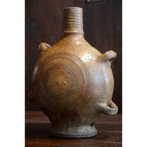 Sandstone Bottle. Middle Of The Seventeenth Century.