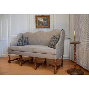 Sheep Bone Sofa From The Louis XIII Period.