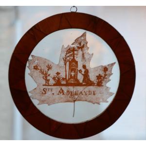 "canivet" On Maple Leaf. Louis Philippe Period.