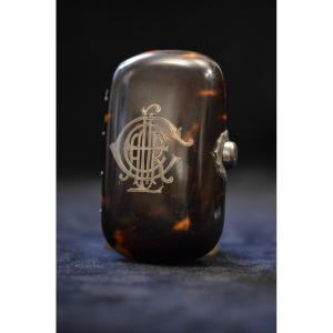 Tortoiseshell Purse From The Napoleon III Period.