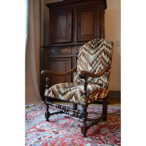 Louis XIV Period Armchair.