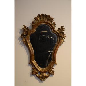 Small Louis XV Style Mirror.