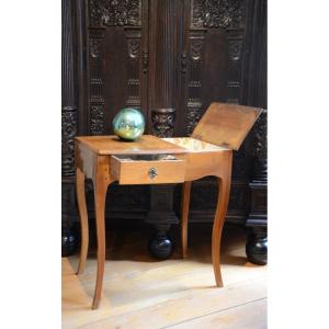 Small Louis XV Style Dressing Table. Second Half Of The Eighteenth Century.