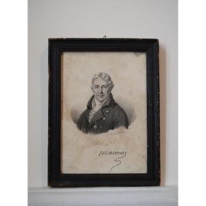 Delpech: Autograph Engraving. Eighteenth Century.