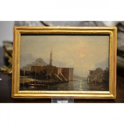 Henry Duvieux ( Attribué à ). Vue De Constantinople.