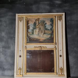 Boiserie Trumeau With Canvas
