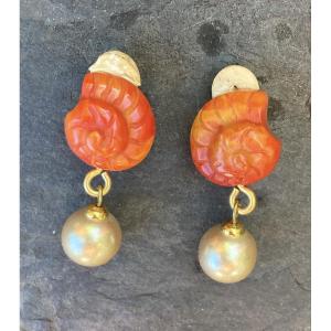 Yves Saint Laurent / Pair Of Earrings