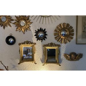 Gilded Wood Mirrors - Italy 18th Century