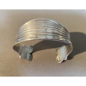 Silver Cuff Bracelet Delavan René
