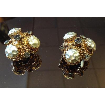 Pair Of Vintage Earrings.