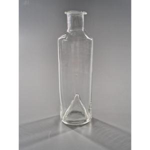 Small Wine Measure In Colorless Translucent Glass - Late 18th Century