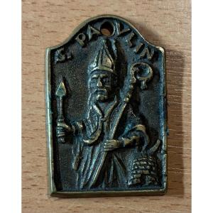 Saint Paulin Pilgrimage Medal 1742
