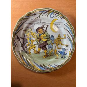 Porquier-beau , Légende Bretonne Plate