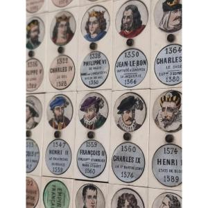 Historical Domino Of The Kings Of France (1853) – Maison Alphonse Giroux