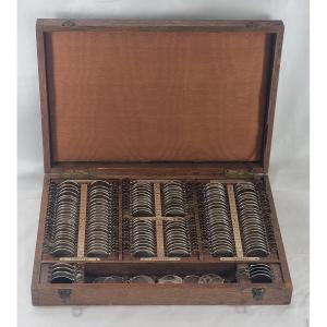 Antique Optometric Trial Lens Box – 19th Or Early 20th Century