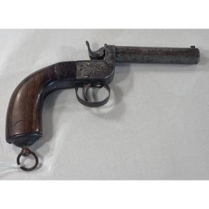 An Unusual Single-shot Pocket Pistol From The 19th Century.