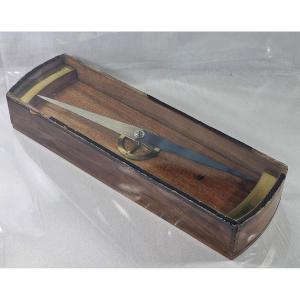 Large Antique "trough" Trough Compass, 47 Cm, 1800-1825