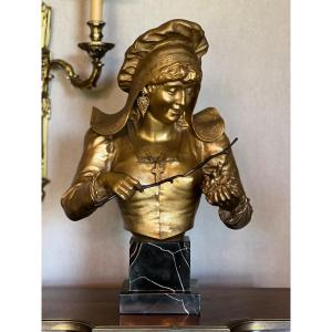 Bronze Bust Of Dutrion