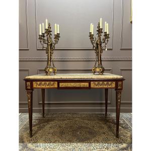 Louis XVI Style Center Table From The Napoleon III Period
