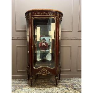 Louis XVI Style Display Cabinet Signed Les Fils d'Alfred Wimphen