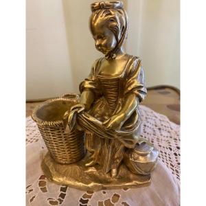 Beautiful Small Bronze Subject