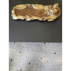 Magnificent Art Nouveau Inkwell