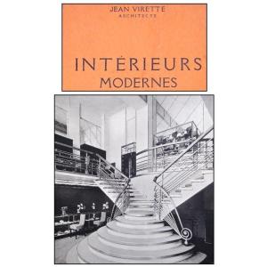- 54 Art Deco Plates - Jean Virette Interior Decorator Catalog From 1928 -