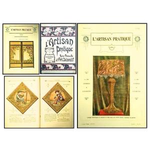 - Set Of 14 * From Artisan Pratique 1911 -1914 - Average Condition!