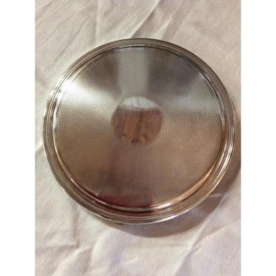 Under Dish From Chez Christofle Perles Collection